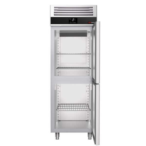 Mraznička nerezová PREMIUM - GN 2/1 - 700 litrov - s 2 polovičnými dverami - Image 3
