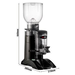 Mlynček na kávu - čierny - 2kg - 400 wattov - 63dB