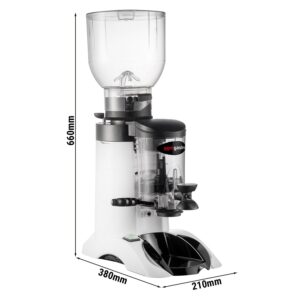 Mlynček na kávu - biely - 2kg - 400 wattov - 63 dB