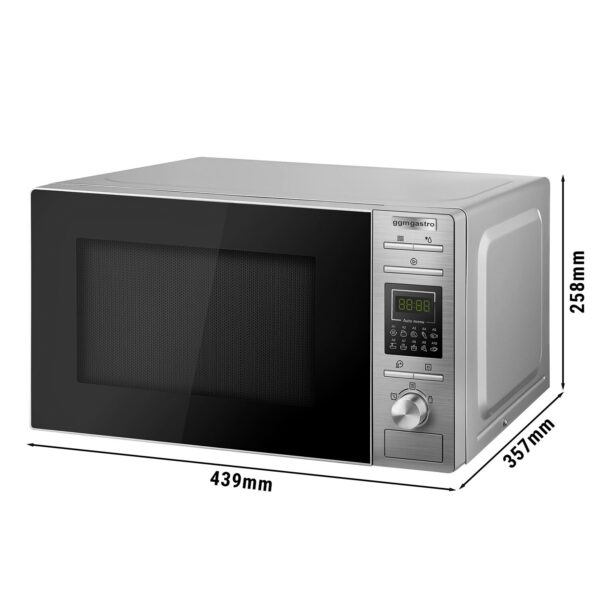 Mikrovlnná rúra s grilom - 20 litrov - 1 kW - Digitálna