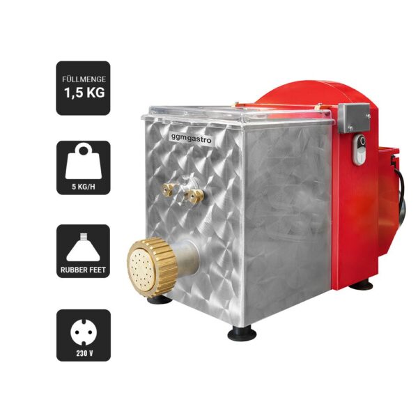 Elektrický strojček na cestoviny - 5 kg/h - 300 wattov - Image 12