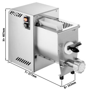 Elektrický strojček na cestoviny - 4,2 kg/h - 370 wattov