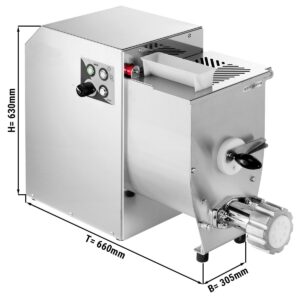 Elektrický stroj na cestoviny - 8,4 kg / h - 750 wattov