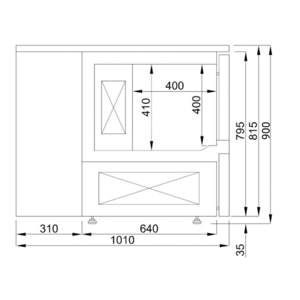 Konvektomat - Dotykový - 10x GN 1/1 - vrátane šokového mrazničky 5x GN 1/1 - Image 3