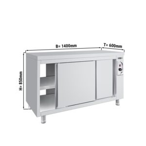 Ohrievacia skriňa ECO - 1400x600mm - s poklopom