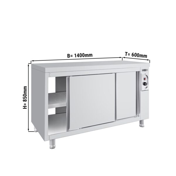 Ohrievacia skriňa ECO - 1400x600mm - s poklopom
