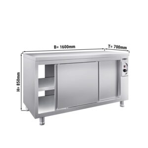 Ohrievacia skriňa PREMIUM - 1600x700mm - s poklopom