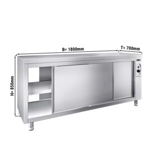 Ohrievacia skriňa PREMIUM - 1800x700mm - s poklopom