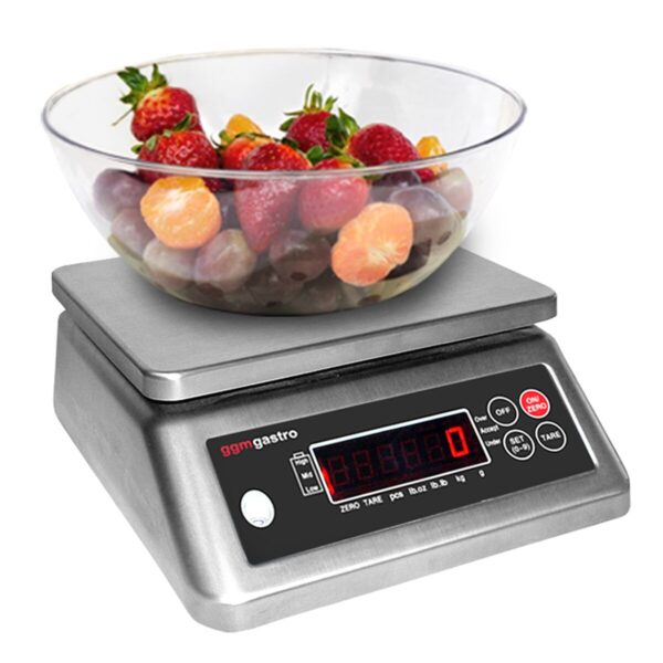 Digitálna kuchynská váha do 6 kg - stupnica: 0,5 gramu - Image 2