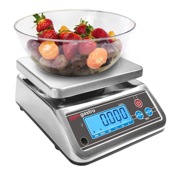 Digitálna kuchynská váha do 6 kg - stupnica: 2 gramy - Image 2