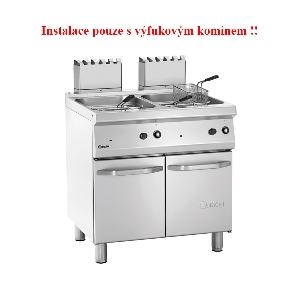 Fritéza plynová 700 B800 2x15L Bartscher
