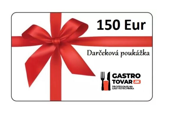 Darčeková poukážka v hodnote 150€