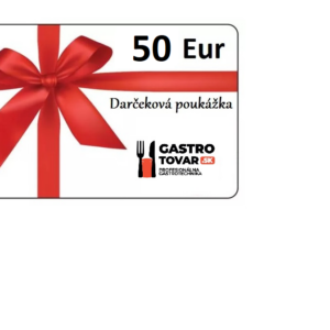 Darčeková poukážka v hodnote 50€
