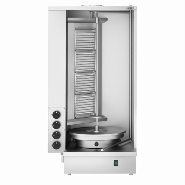 Plynový gril na kebab shawarma/doner - 4 horáky - max - Image 5