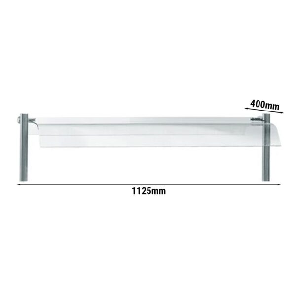 Sklenený kryt COPENHAGEN - 1120mm