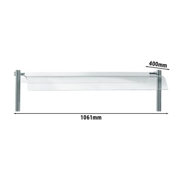Sklenený kryt COPENHAGEN - 1060mm