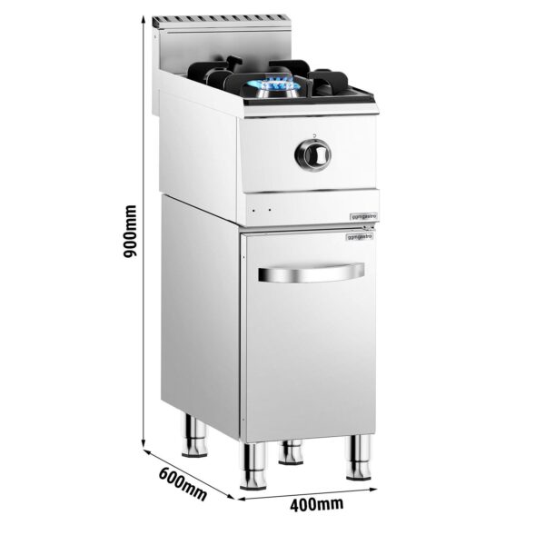 Plynový sporák - 6,5 kW - 1 horák - - Image 3