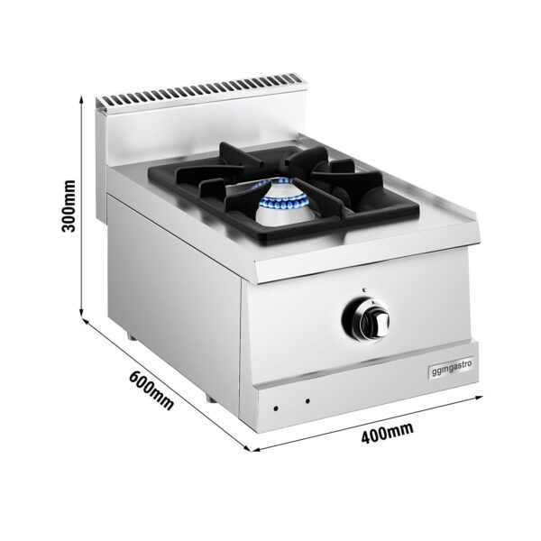 Plynový sporák - 6,5 kW - 1 horák - Image 5