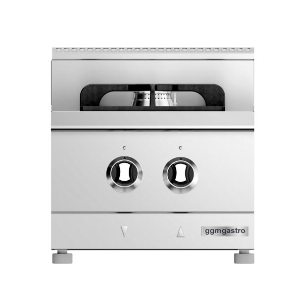 Plynový sporák - 12 kW - 2 vysokovýkonné horáky - Image 3