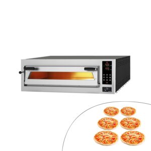 Elektrická pec na pizzu - 6x 35cm (Široká) - Digitálna  PEP66TTC-N