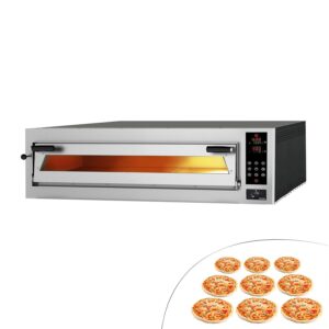 Elektrická pec na pizzu - 9x 35cm (Široká) - Digitálna PEP99TC-N