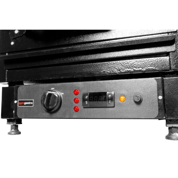 Elektrická pec na zemiaky Kumpir - digitálna - 3kW - s 2 zásuvkami - Image 4