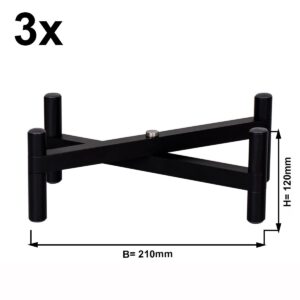 (3 kusy) bufetový stojan - výška: 120mm