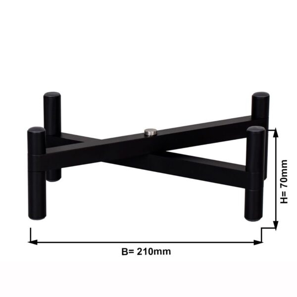 3 kusy) bufetový stojan - výška: 70mm