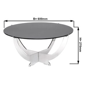 Stojan na bufet Octopus - Ø 600mm - Chróm