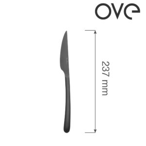 Stolový nôž Amarone Black, OVE, 237 mm, 1 ks