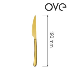 Dezertný nôž Amarone Gold, OVE, 190 mm, 1ks