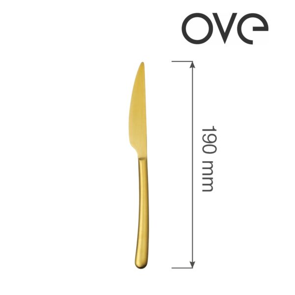 Dezertný nôž Amarone Gold, OVE, 190 mm, 1ks