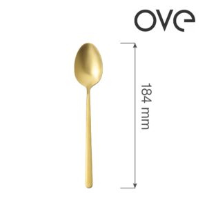 Amarone Gold dezertná lyžička, OVE, 184 mm, 1 ks