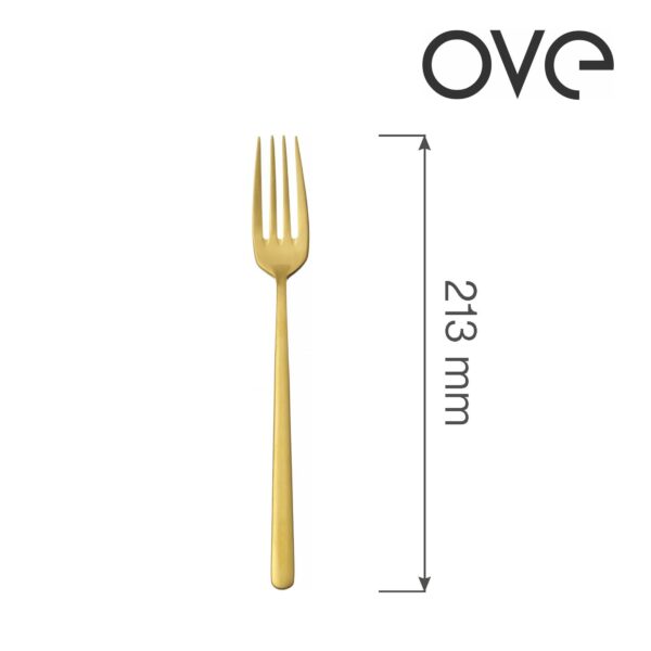 Stolová vidlička Amarone Gold, OVE, 213 mm, 1 ks