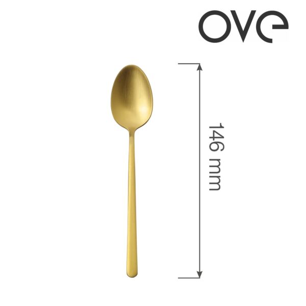 Amarone Gold čajová lyžička, OVE, 146 mm, 1ks