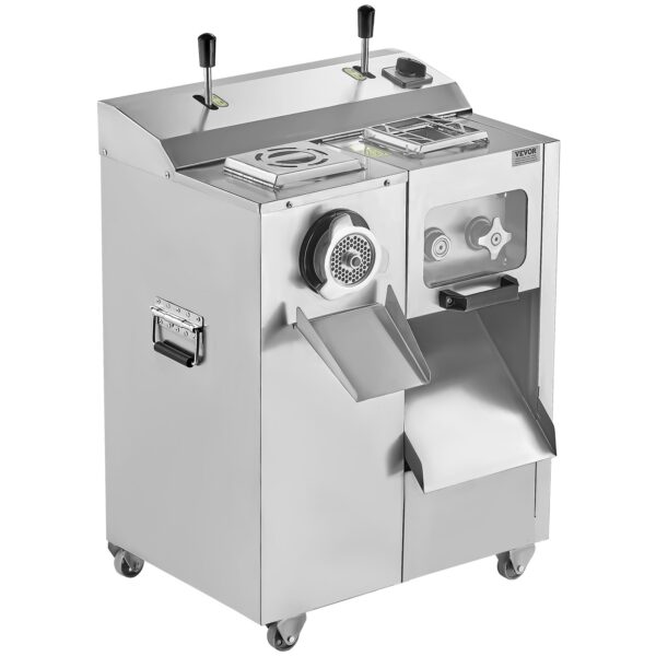 Elektrický mlynček na mäso 6,35 kg/min Stroj na plnenie klobás  3 v 1 - Image 4