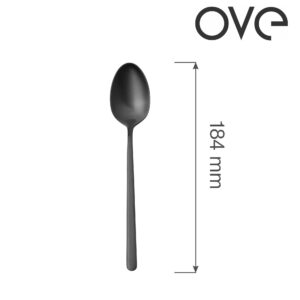 Dezertná lyžička Amarone Black, OVE, 184 mm, 1 ks