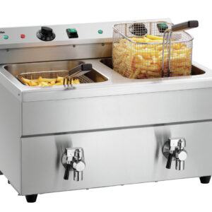 Indukčná fritéza 2x8L Plus