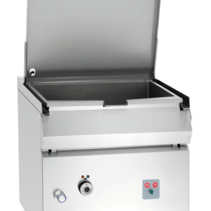 Výklopná panvica 900 E8Hodnota pripojenia 10,2 kW Napätie - registračné číslo OEEZ 400 V - DE 27256797 frekvencia 50/60 Hz Pripojenie zariadenia 3 NAC Kontrolka Zapnutie/vypnutie kúrenia Teplotný rozsah od 100 °C Teplotný rozsah až 300 °C Obsah 87 litrov Použiteľný obsah 70 litrov séria 900 Prípojka vody Prívodný ventil studenej alebo teplej vody Ø 12 mm Kohútik na prívod vody áno Materiálový téglik nehrdzavejúca oceľ Široké tégliky 720 mm Hlboké tégliky 610 mm Výška téglika 225 mm Naklápacie zariadenie Elektromotorické Nastaviteľná výška nôh áno Výškovo nastaviteľná od 900 mm Výškovo nastaviteľná do 950 mm Charakteristika - Prevádzkový režim Elektrické materiál CNS 18/10 Dôležitá POZNÁMKA - šírka 800 mm hĺbka 900 mm Výška 900 mm Hmotnosť 162 kg7LEK
