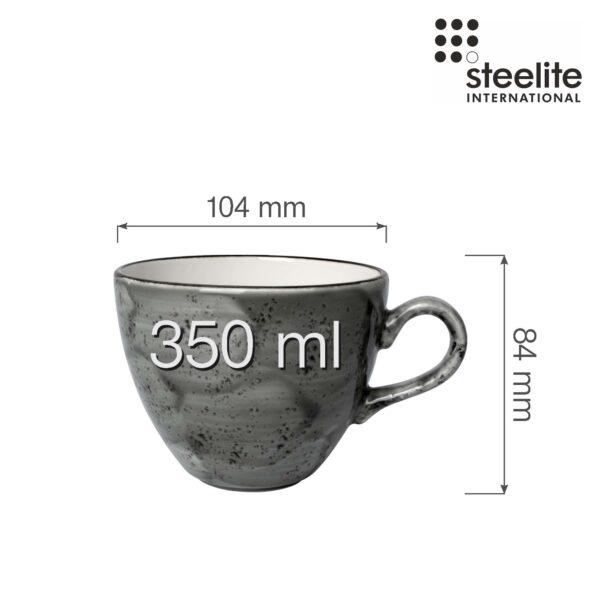 Šálka ​​na cappuccino Urban Smoke 350 ml, 1ks