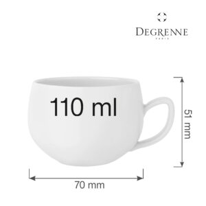 Šálka ​​na espresso Salam The Blanc, 110 ml, 1 ks