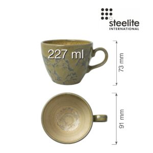 Šálka ​​na kávu a čaj Aurora Revolution Granite 227 ml