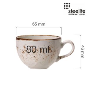 Šálka ​​na espresso Low Empire Craft 85 ml, 1 ks