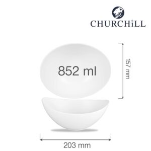 Bufetová misa Alchemy Moonstone, rozmery 203x157mm, 852ml, 1 ks