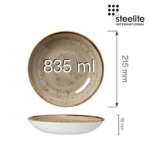 Miska Craft Porcini 215 mm kupé
