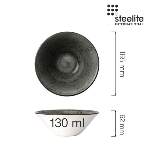 Miska Coupe Urban Smoke 165 mm, 1 ks