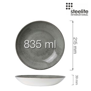 Miska coupe Urban Smoke 215 mm,  1 ks