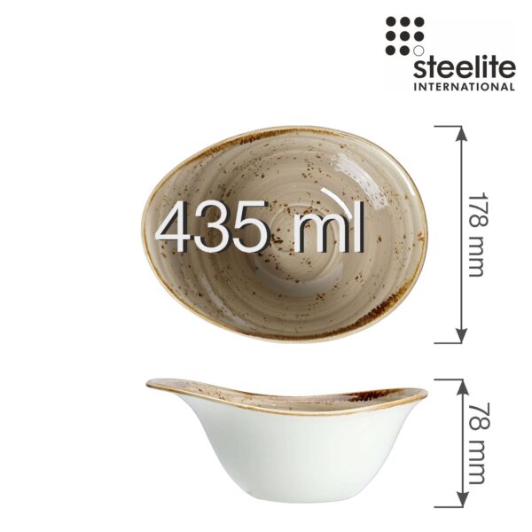 Miska Craft Porcini Freestyle 180 mm, 435 ml