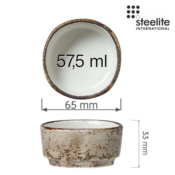 Craft Porcini  Miska na dip 65 mm, 1 ks