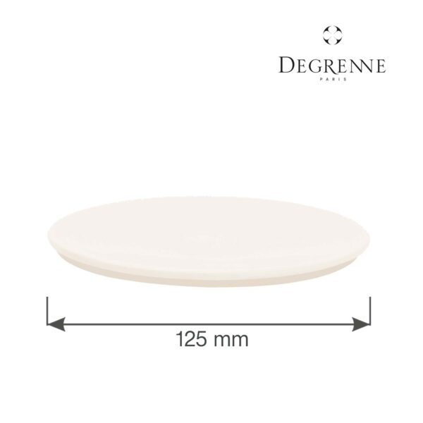 Veko/Tanier Cocottes Blanc Sable  125mm, 1 ks